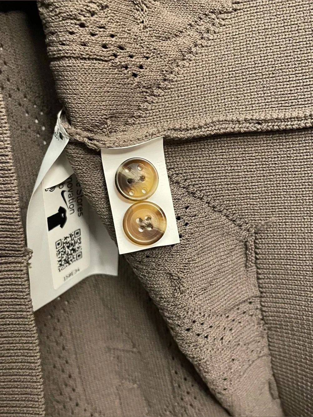 Jordan Sport Men's Golf Button-Down Olive Grey